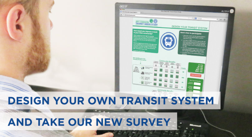 Design your own transit system and take our new survey