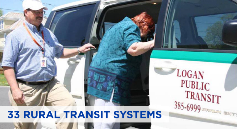 33 rural transit systems
