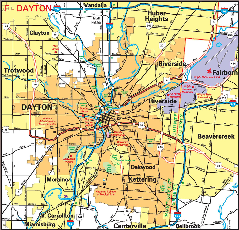 Pages 2011 2014 Ohio Transportation Map Archive